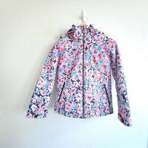 Roxy Girls (Size 10/M) Floral Snow Jacket